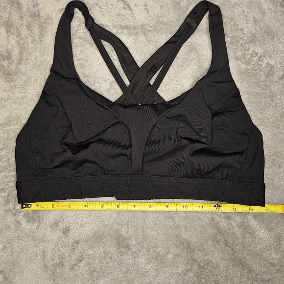 G163. Lululemon Stash It All Bra in Black - Size 12 - Picture 6 of 8